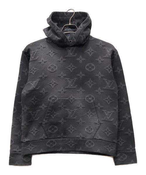 LOUIS VUITTON（ルイ ヴィトン）LOUIS VUITTON (ルイ ヴィトン) 3Dモノグラムパーカー グレー サイズ:XSの古着・服飾アイテム