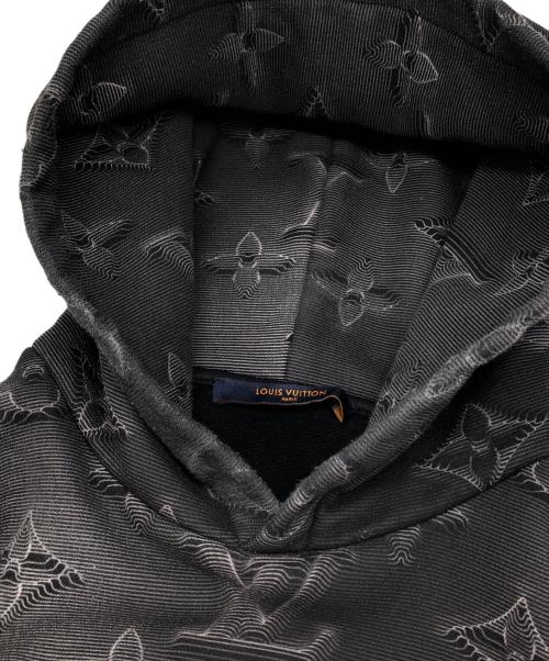 LOUIS VUITTON（ルイ ヴィトン）LOUIS VUITTON (ルイ ヴィトン) 3Dモノグラムパーカー グレー サイズ:XSの古着・服飾アイテム