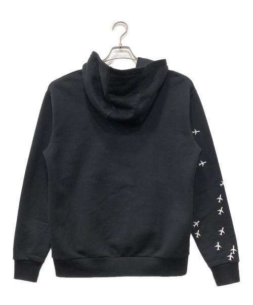 LOUIS VUITTON（ルイ ヴィトン）LOUIS VUITTON (ルイ ヴィトン) LVプレーンプリントパーカー ブラック サイズ:XSの古着・服飾アイテム