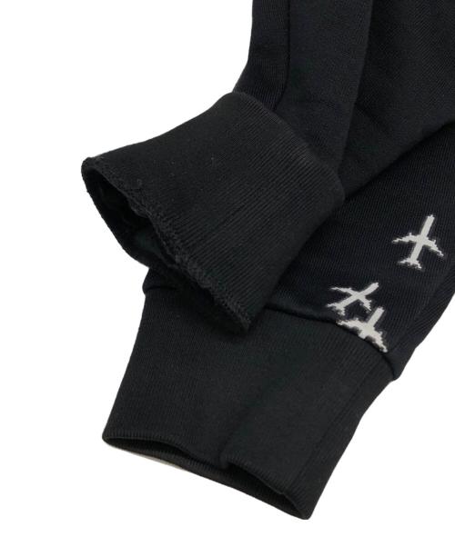 LOUIS VUITTON（ルイ ヴィトン）LOUIS VUITTON (ルイ ヴィトン) LVプレーンプリントパーカー ブラック サイズ:XSの古着・服飾アイテム