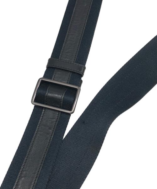 BOTTEGA VENETA（ボッテガベネタ）BOTTEGA VENETA (ボッテガベネタ) イントレチャートショルダーバッグ ブラック サイズ:下記参照の古着・服飾アイテム
