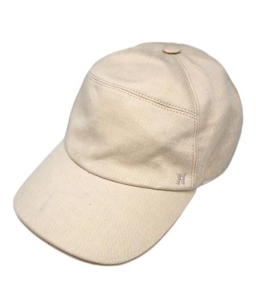 HERMES（エルメス）HERMES (エルメス) リネンジェットキャップ ベージュ サイズ:59の古着・服飾アイテム