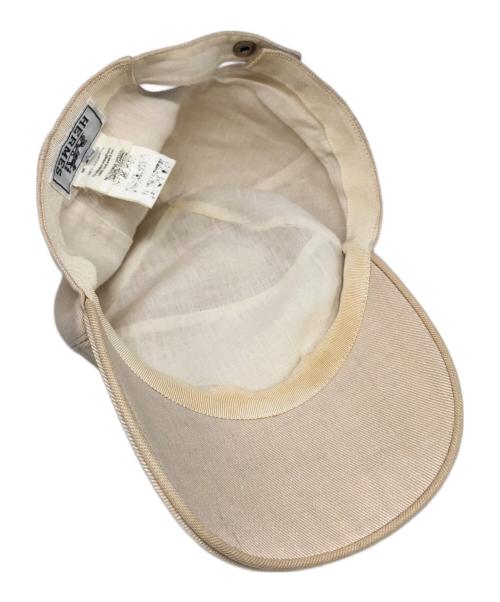 HERMES（エルメス）HERMES (エルメス) リネンジェットキャップ ベージュ サイズ:59の古着・服飾アイテム