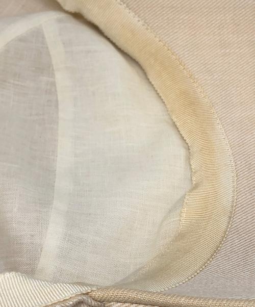 HERMES（エルメス）HERMES (エルメス) リネンジェットキャップ ベージュ サイズ:59の古着・服飾アイテム