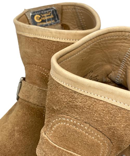 CHIPPEWA（チペワ）CHIPPEWA (チペワ) スウェードショートエンジニアブーツ ベージュ サイズ:8.5の古着・服飾アイテム