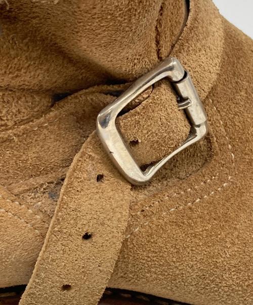 CHIPPEWA（チペワ）CHIPPEWA (チペワ) スウェードショートエンジニアブーツ ベージュ サイズ:8.5の古着・服飾アイテム
