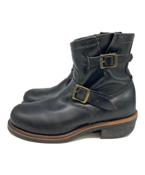 CHIPPEWA（チペワ）CHIPPEWA (チペワ) ショートエンジニアブーツ ブラック サイズ:下記参照の古着・服飾アイテム