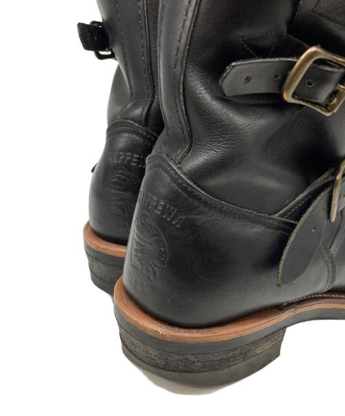 CHIPPEWA（チペワ）CHIPPEWA (チペワ) ショートエンジニアブーツ ブラック サイズ:下記参照の古着・服飾アイテム