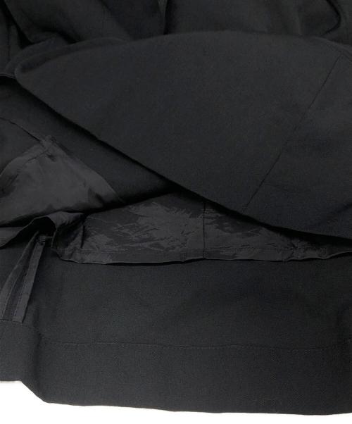 yohji yamamoto+noir（ヨウジヤマモトプリュスノアール）yohji yamamoto+Noir (ヨウジヤマモトプリュスノアール) アシンメトリー2Bドジャケット ブラック サイズ:1の古着・服飾アイテム