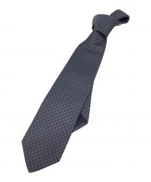 GUCCI（グッチ）の古着「GG シルクジャカード ネクタイ」｜グレー
