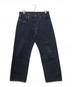 LEVI'S VINTAGE CLOTHINGリーバイス ビンテージ クロージング）の古着「1955年モデル復刻 501XX デニムパンツ」｜ブルー