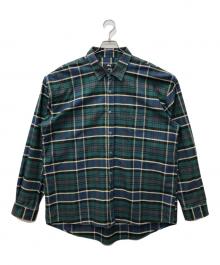stussy（ステューシー）の古着「チェックシャツ」｜グリーン