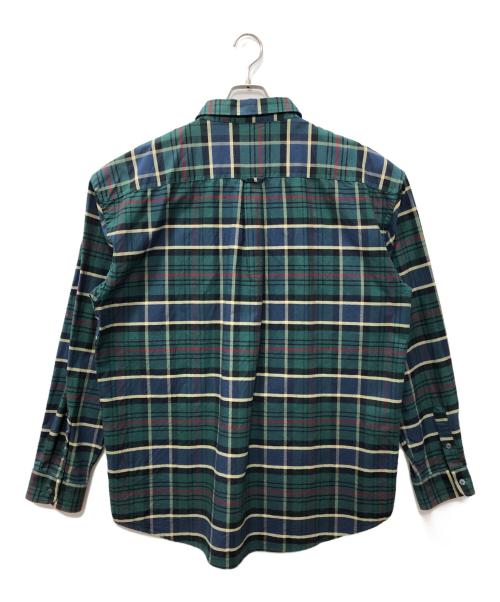 stussy（ステューシー）stussy (ステューシー) チェックシャツ グリーン サイズ:SIZE XLの古着・服飾アイテム