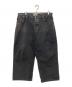 stussy（ステューシー）の古着「Washed Canvas Big Ol Jeans」｜ブラック