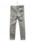 DSQUARED2 (ディースクエアード) SKATER JEAN ダメージスリムデニム グレー サイズ:44：10000円