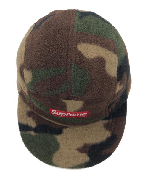 SUPREME（シュプリーム）SUPREME (シュプリーム) Facemask Polartec Camp Cap グリーン サイズ:下記参照の古着・服飾アイテム