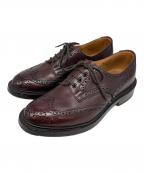 Tricker'sトリッカーズ）の古着「BOURTON ウイングチップシューズ」｜バーガンディー