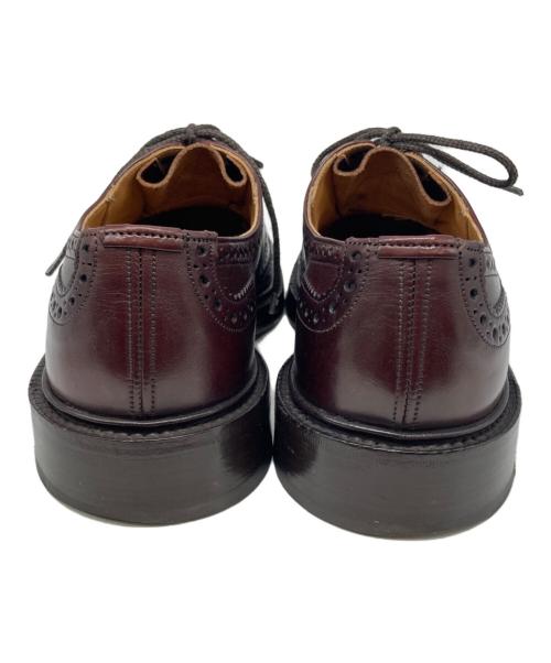 Tricker's（トリッカーズ）Tricker's (トリッカーズ) BOURTON ウイングチップシューズ バーガンディー サイズ:8 1/2の古着・服飾アイテム