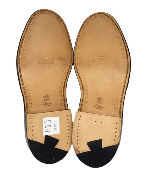 Alden（オールデン）Alden (オールデン) コードバンプレーントゥシューズ ダークバーガンディー サイズ:8Dバリーラストの古着・服飾アイテム