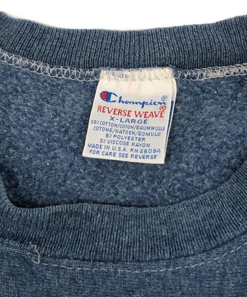 Champion（チャンピオン）Champion (チャンピオン) 90’S リバースウィーブスウェット ブルー サイズ:XLの古着・服飾アイテム