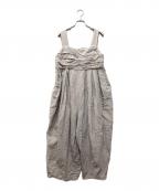 ROBE de PERUローブデポー）の古着「リネンサロペット」｜グレー