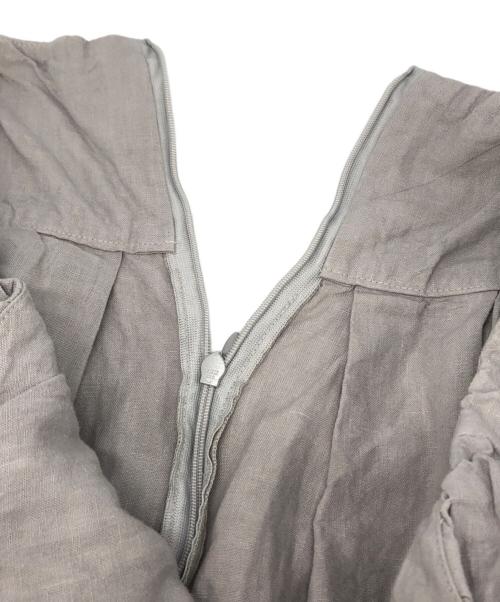 ROBE de PERU（ローブデポー）ROBE de PERU (ローブデポー) リネンサロペット グレー サイズ:FREEの古着・服飾アイテム