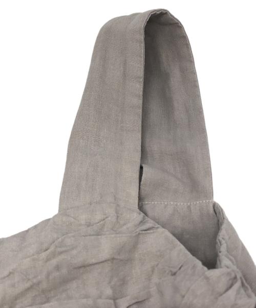 ROBE de PERU（ローブデポー）ROBE de PERU (ローブデポー) リネンサロペット グレー サイズ:FREEの古着・服飾アイテム
