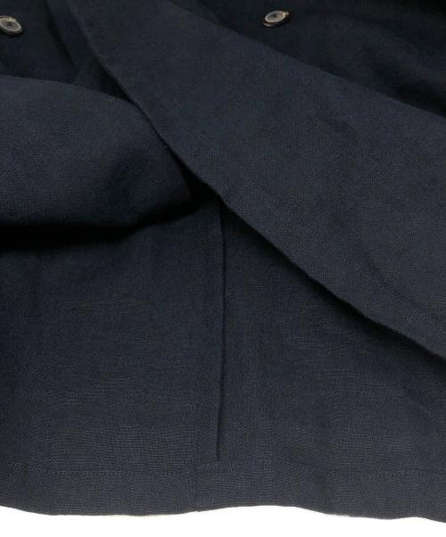 HERILL（ヘリル）HERILL (ヘリル) コットンリネンダブルジャケット ネイビー サイズ:3の古着・服飾アイテム