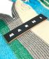 中古・古着 MARNI (マルニ) MARKET HAMMOCK クロシェ クロスボディバッグ ブルー サイズ:下記参照：15000円