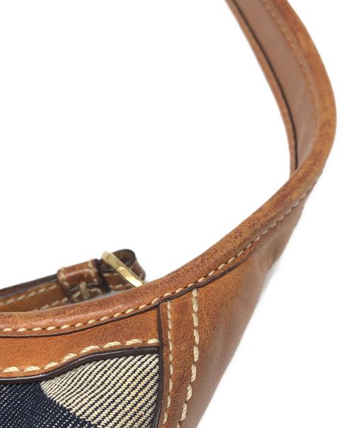 COACH（コーチ）COACH (コーチ) シグネチャーデニムホーボー ワンショルダーバッグ ネイビー サイズ:下記参照の古着・服飾アイテム