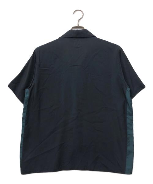 Needles（ニードルズ）Needles (ニードルズ) サイドラインオープンカラーシャツ ネイビー サイズ:Sの古着・服飾アイテム
