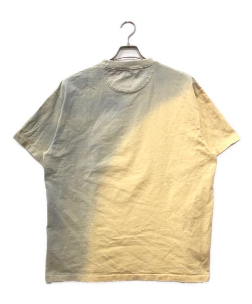 Acne studios（アクネ ストゥディオズ）Acne studios (アクネ ストゥディオズ) スプレープリントTシャツ イエロー×ブルー サイズ:XSの古着・服飾アイテム