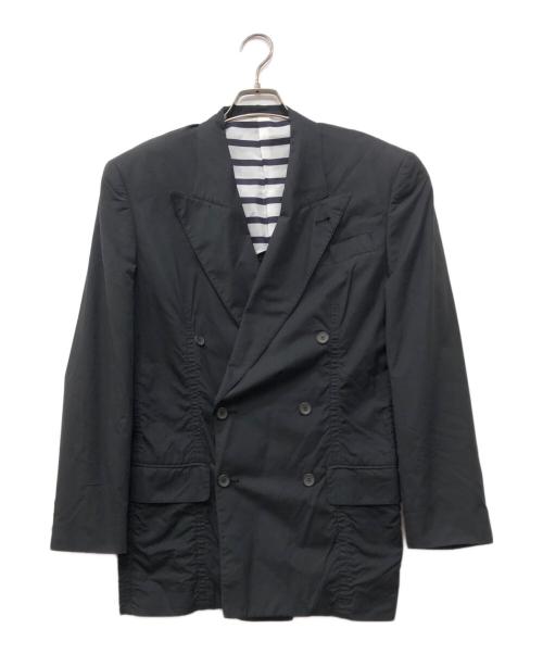 Jean Paul Gaultier homme（ジャンポールゴルチェオム）Jean Paul GAULTIER HOMME (ジャンポールゴルチェオム) ダブルテーラードジャケット ブラック サイズ:48の古着・服飾アイテム