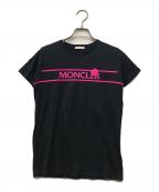 MONCLERモンクレール）の古着「ロゴワッペンプリントTシャツ」｜ブラック