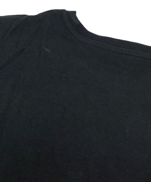MONCLER（モンクレール）MONCLER (モンクレール) ロゴワッペンプリントTシャツ ブラック サイズ:14の古着・服飾アイテム