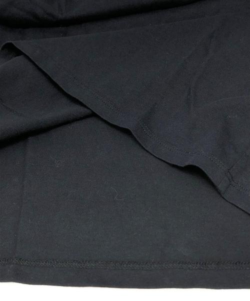 MONCLER（モンクレール）MONCLER (モンクレール) ロゴワッペンプリントTシャツ ブラック サイズ:14の古着・服飾アイテム
