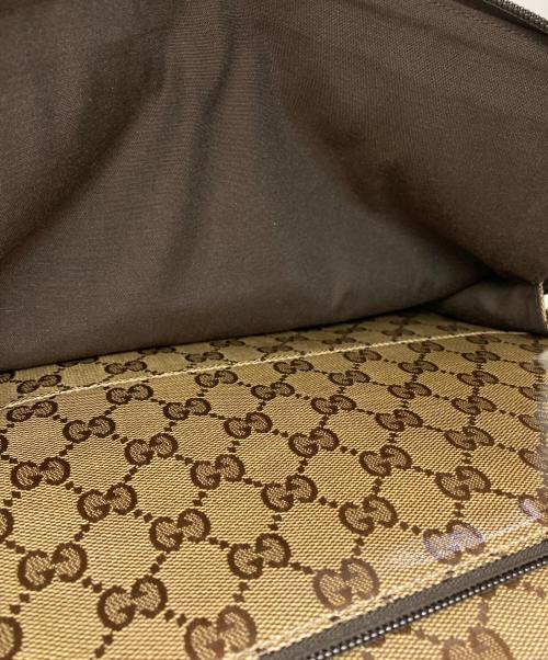 GUCCI（グッチ）GUCCI (グッチ) GGクリスタルバックパック ベージュ サイズ:下記参照の古着・服飾アイテム