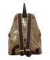 GUCCI (グッチ) GGクリスタルバックパック ベージュ サイズ:下記参照：60000円