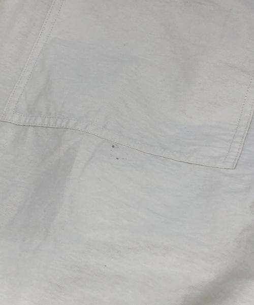 MHL（マーガレットハウエル）MHL (エムエイチエル) LIGHTWEIGHT COTTON NYLON TWILL イージーワイドパンツ アイボリー サイズ:Ⅰの古着・服飾アイテム