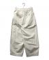 MHL (エムエイチエル) LIGHTWEIGHT COTTON NYLON TWILL イージーワイドパンツ アイボリー サイズ:Ⅰ：10000円