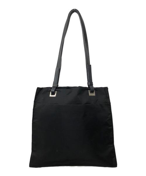 PRADA（プラダ）PRADA (プラダ) 三角ロゴナイロントートバッグ ブラック サイズ:下記参照の古着・服飾アイテム
