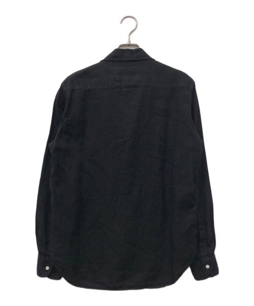 Frank&Eileen（フランクアンドアイリーン）Frank&Eileen (フランクアンドアイリーン) EILEEN リネンスキッパーシャツ ブラック サイズ:XXSの古着・服飾アイテム