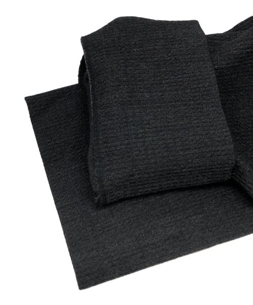 COMME des GARCONS HOMME（コムデギャルソン オム）COMME des GARCONS HOMME (コムデギャルソン オム) ジャガードスリムパンツ ブラック サイズ:Mの古着・服飾アイテム