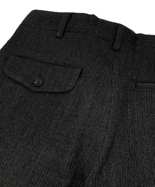 COMME des GARCONS HOMME（コムデギャルソン オム）COMME des GARCONS HOMME (コムデギャルソン オム) ジャガードスリムパンツ ブラック サイズ:Mの古着・服飾アイテム