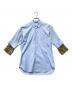 COMME des GARCONS SHIRT（コムデギャルソンシャツ）の古着「レイヤードスリーブシャツ」｜ブルー
