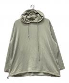 AURALEEオーラリー）の古着「LIGHT FLOWY SWEAT PARKA」｜グリーン