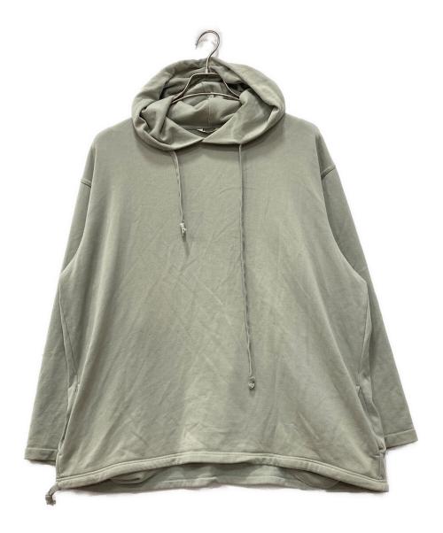 AURALEE（オーラリー）AURALEE (オーラリー) LIGHT FLOWY SWEAT PARKA グリーン サイズ:4の古着・服飾アイテム