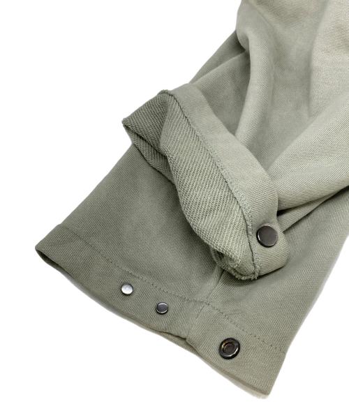 AURALEE（オーラリー）AURALEE (オーラリー) LIGHT FLOWY SWEAT PARKA グリーン サイズ:4の古着・服飾アイテム