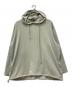 AURALEE（オーラリー）の古着「LIGHT FLOWY SWEAT PARKA」｜グリーン