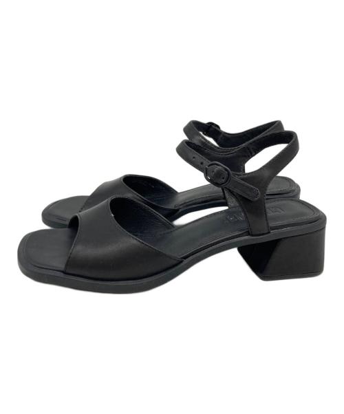 CAMPER（カンペール）CAMPER (カンペール) Kora Sandal レザーサンダル ブラック サイズ:36の古着・服飾アイテム